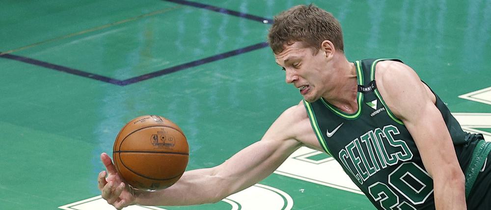Moritz Wagner trug nur sieben Mal das Trikot der Celtics.