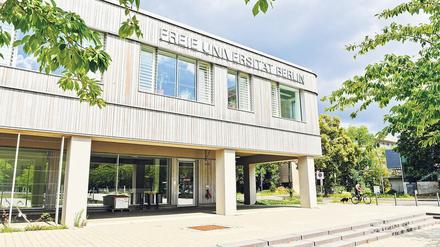 Die Freie Universität - eine der großen Berliner Universitäten.