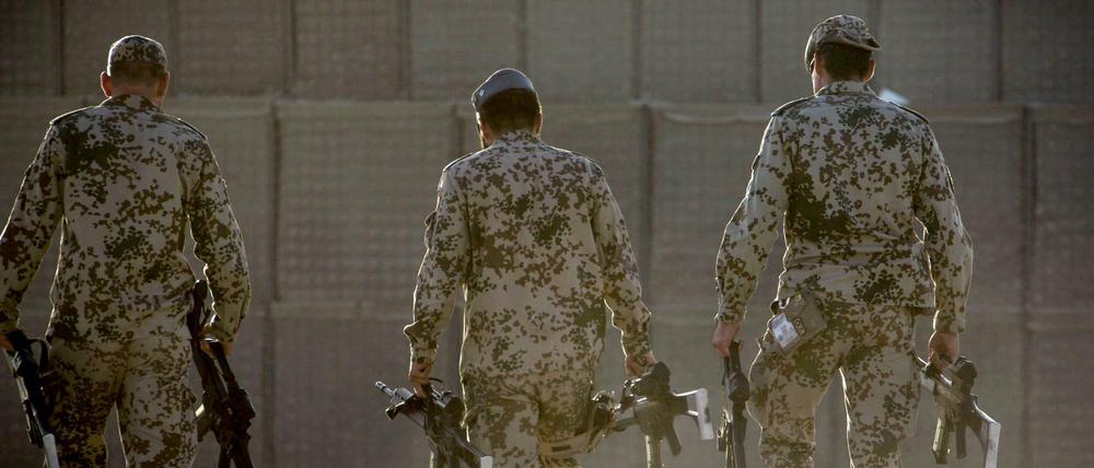 Bundeswehrsoldaten in Afghanistan (Archivbild) 