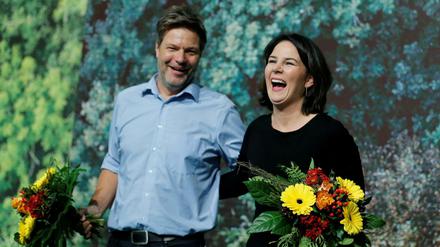 Robert Habeck and Annalena Baerbock.