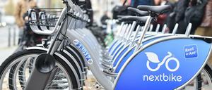 Die Stationen des Leihradanbieters Nextbike stehen bislang vor allem innerhalb des S-Bahnrings. Flächendeckend werden sie in Berlin frühestens 2024 zu sehen sein.