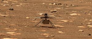 Der Ingenuity-Hubschrauber der NASA entriegelte seine Klingen.