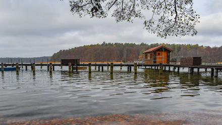 Der Stechlinsee in Brandenburg.