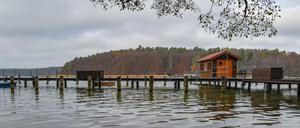 Der Stechlinsee in Brandenburg.
