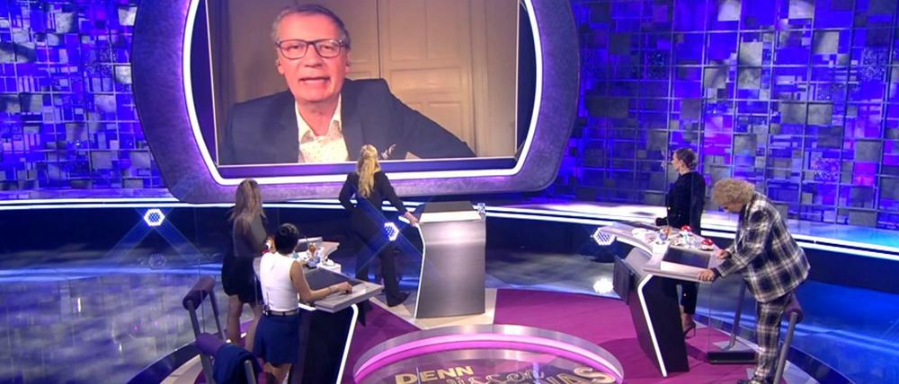 Günther Jauch nutzte seine Auftritt via Videoschalte für einen Appell für die Corona-Schutzimpfungen.