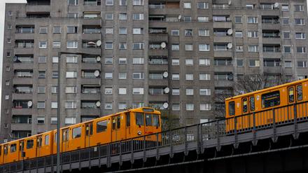 Wo das Geld nicht zu Hause ist: Hochhäuser in Kreuzberg.