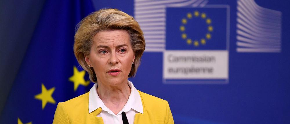 EU-Kommissionspräsidentin Ursula von der Leyen