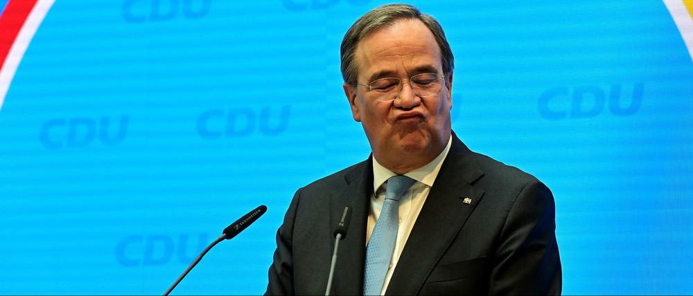 Armin Laschet, Kanzlerkandidat der Union