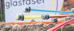 Bereit für ultraschnelles Netz: Fünf Euro im Monat, so die Idee der Politik, sollen die Mieter dazu beitragen.