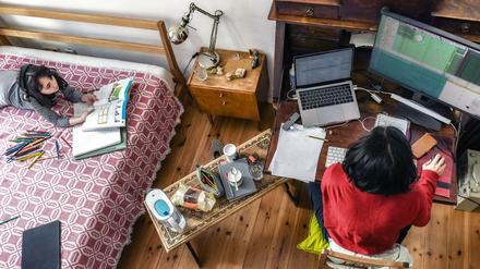 Homeoffice: Das Arbeiten von zu Hause aus hat Vor- aber auch Nachteile.