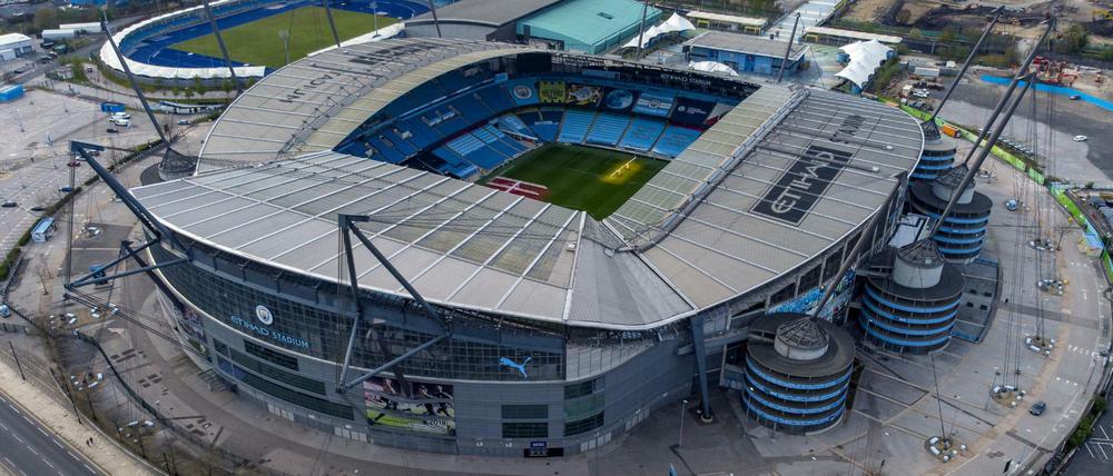 Das Etihad Stadium, Heimspielstätte von Manchester City