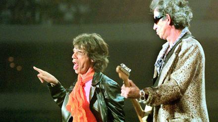 Mick Jagger und Keith Richards.