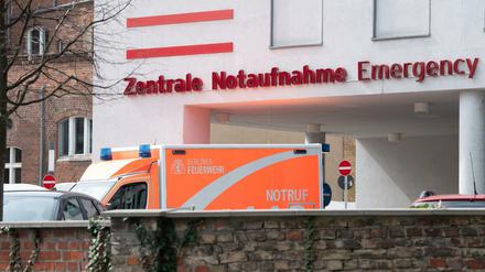 Die Notaufnahme der Charité in Berlin-Mitte.