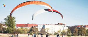 Tempelhofer Feld: Wo früher Flugzeuge starteten und landeten, ist die Natur zurückgekehrt.