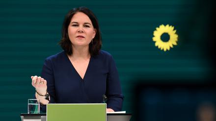 Regierungschefin werden, das ist ihr Wahlziel: Annalena Baerbock erläuterte am Montag ihre Kanzlerkandidatur.