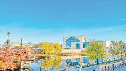 Das Kanzleramt in Berlin