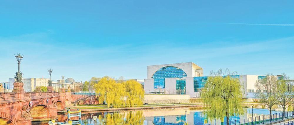 Das Kanzleramt in Berlin
