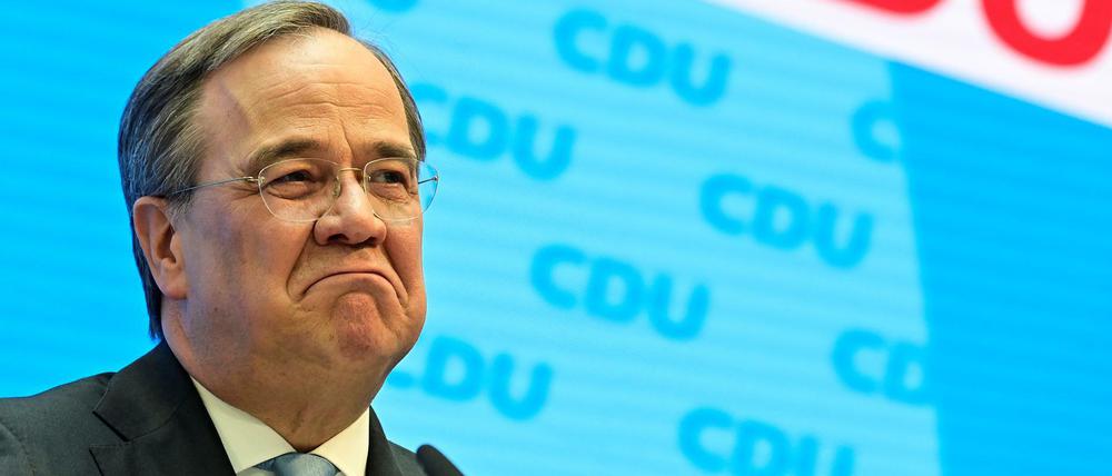 Armin Laschet hat viel Überzeugungsarbeit zu leisten.