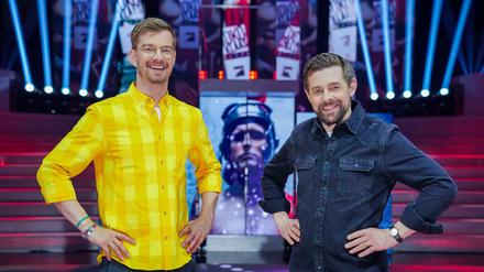 Die Entertainer Joko Winterscheidt (links) und Klaas Heufer-Umlauf.