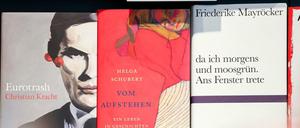 Nicht divers: Drei der für den Preis der Leipziger Buchmesse 2021 nominierten Titel 
