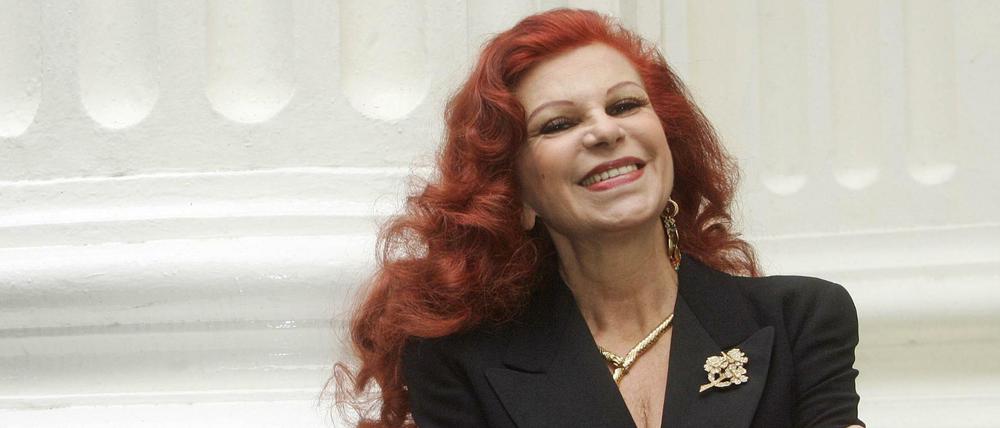 Die Sängerin Milva - hier im Jahr 2004.