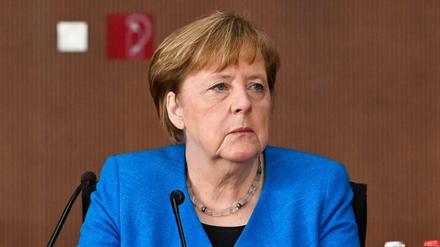 Die Bundeskanzlerin Angela Merkel (CDU).