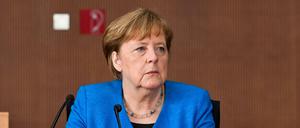 Die Bundeskanzlerin Angela Merkel (CDU).