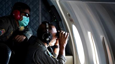Das Seepatrouillenflugzeugs der indonesischen Marine.