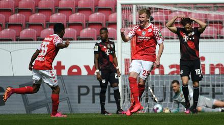 Jonathan Burkardt traf zur frühen Führung der Mainzer.