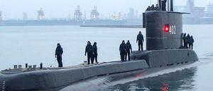 Das vor Bali vermisste U-Boot auf einem Archivbild