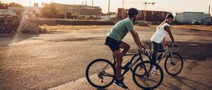 Kommt schnell auf Touren: Das wendige Fitnessbike Canyon Roadlite 7.