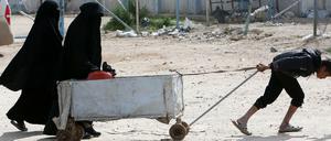 Im Lager Al-Hol im Osten Syriens leben 60.000 Menschen, darunter auch Deutsche.