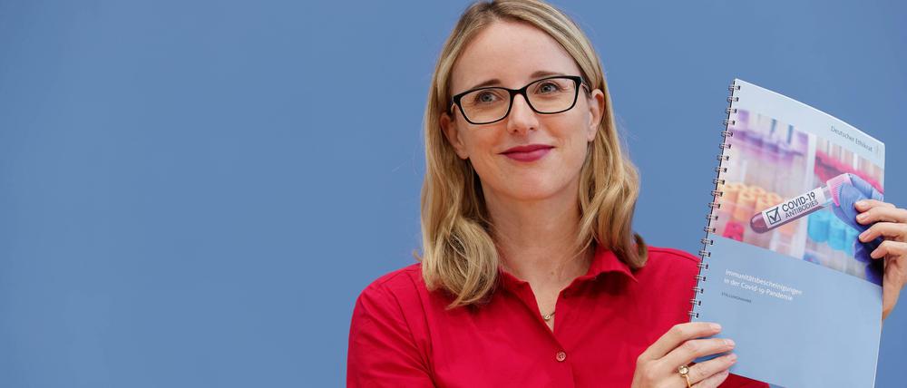 Professorin Alena Buyx, die Vorsitzende des Deutschen Ethikrats