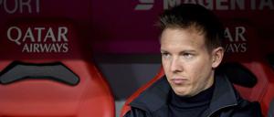 Auf der Bayern-Bank: Julian Nagelsmann dürfte den FC Bayern ab Sommer trainieren.