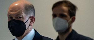 Olaf Scholz und seine SPD kommen in den Umfragen nicht vom Fleck. 