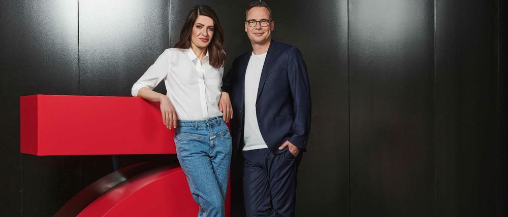 Künftig im Duo bei ProSieben beschäftigt: Linda Zervakis und Matthias Opdenhövel
