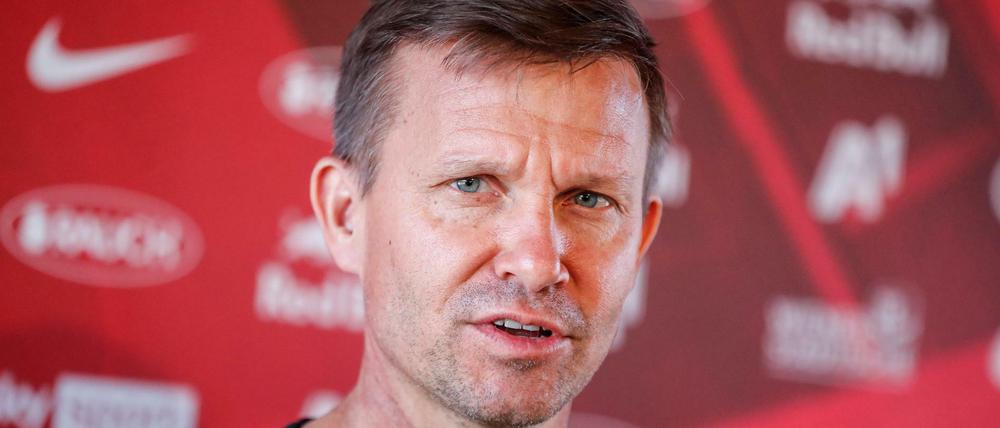 Jesse Marsch soll zur kommenden Saison von RB Salzburg nach Leipzig wechseln.