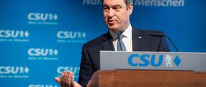 Markus Söder (CSU), Parteivorsitzender und Ministerpräsident von Bayern
