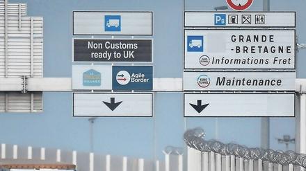 Weniger Waren. Der Handel zwischen Großbritannien und der EU ist dramatisch eingebrochen. 