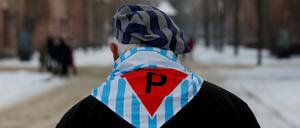 Der Blick zurück. Ein Auschwitz-Überlebender 2019 an der Stätte seiner Leiden. Die Nachgeborenen, glaubt Michael Rothberg, müssen zugleich in viele Richtungen schauen.