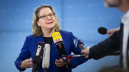 Bundesumweltministerin Svenja Schulze.