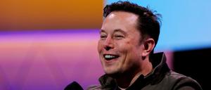 Hat mit Blick auf die Zahlen gut lachen: Elon Musk. 