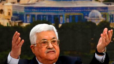 Mahmud Abbas ist seit Jahren Präsident der Autonomiebehörde - einer Wahl hat er sich seit Langem nicht mehr gestellt.