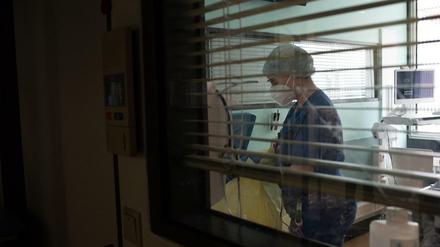 Auf der Corona-Intensivstation des Vivantes-Klinikums Neukölln.