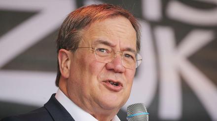 CDU-Chef und NRW-Ministerpräsident Armin Laschet am 1. Mai in Düsseldorf 