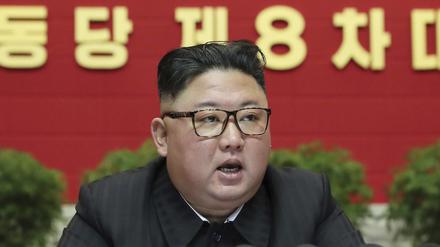 Nordkoreas Machthaber Kim Jong Un (Archivbild) 
