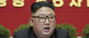 Nordkoreas Machthaber Kim Jong Un (Archivbild)