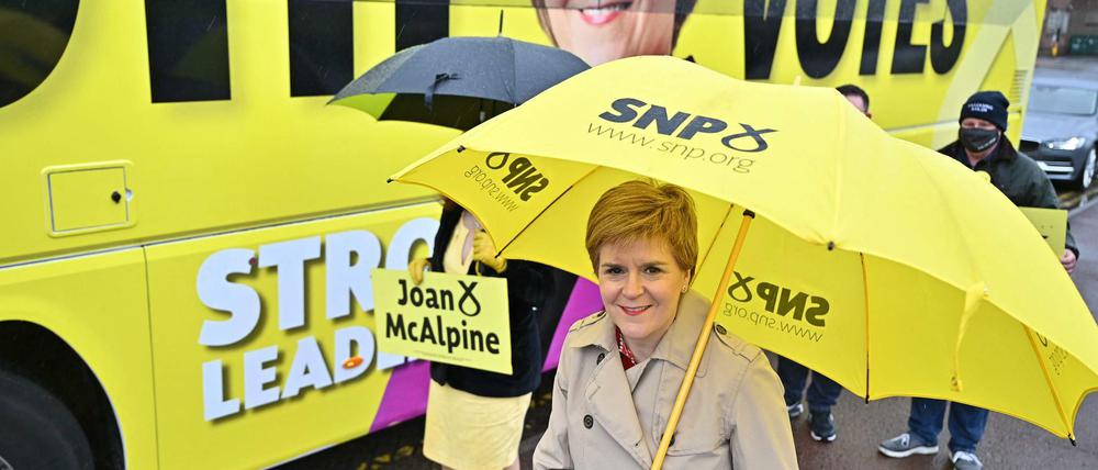 Nicola Sturgeon hat sich als Mutter der schottischen Nation profiliert.