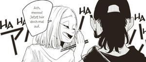 Midori (links) und Maki in "Run away with me, girl!".