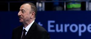 Der aserbaidschanische Staatschef Ilham Alijew.